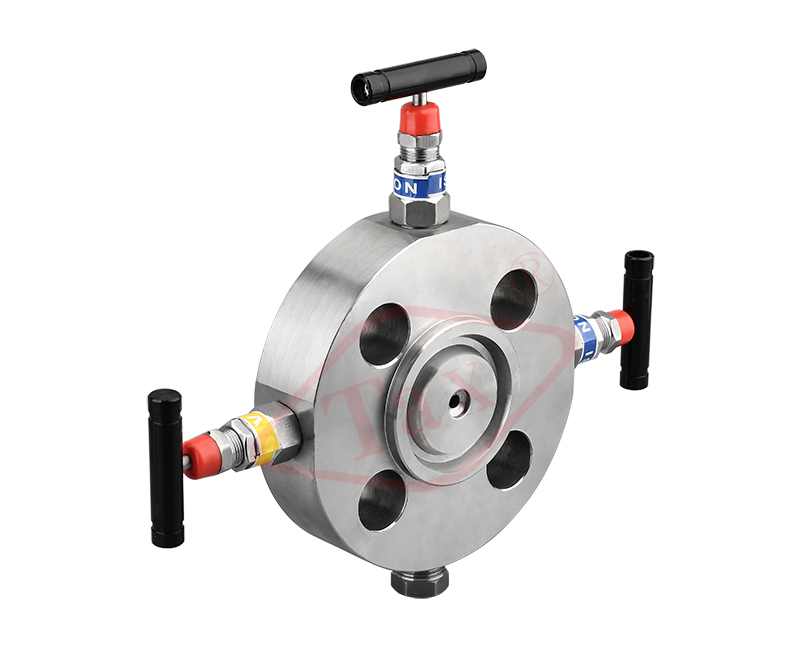 單法蘭雙隔離泄放閥組