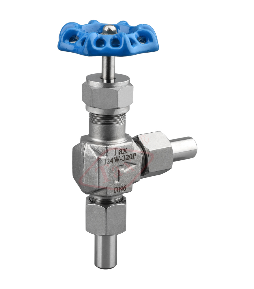 J24H-320 角式外螺紋針形閥