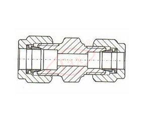卡套式直通中間接頭